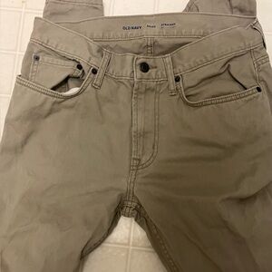 Old Navy Men's Straight Khaki Pants 30x30
